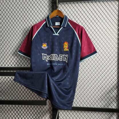 Camiseta Retro West Ham United 1999/00 Edición Iron Maiden