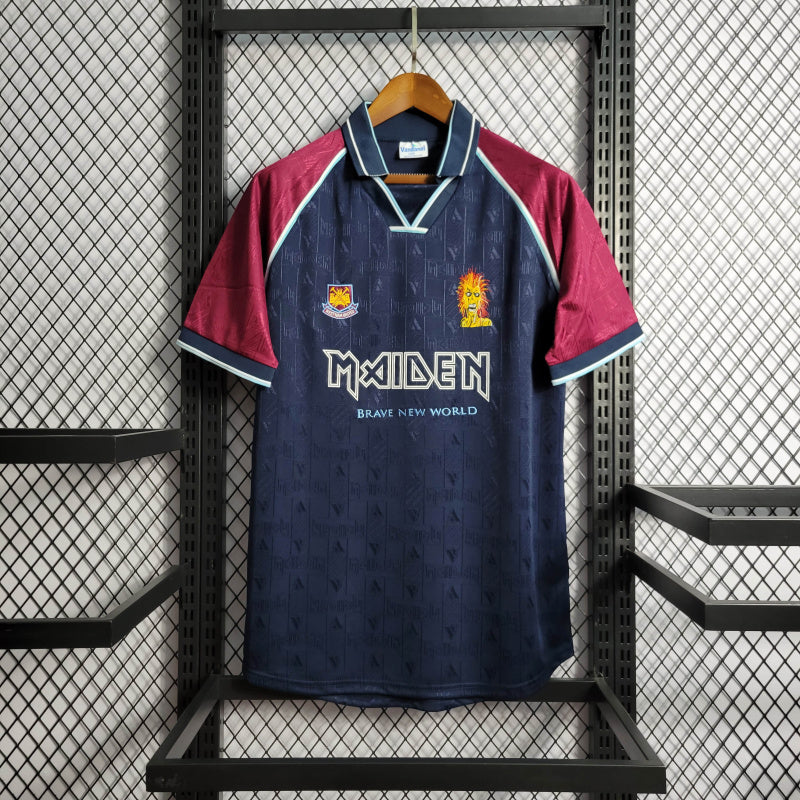 Camiseta Retro West Ham United 1999/00 Edición Iron Maiden