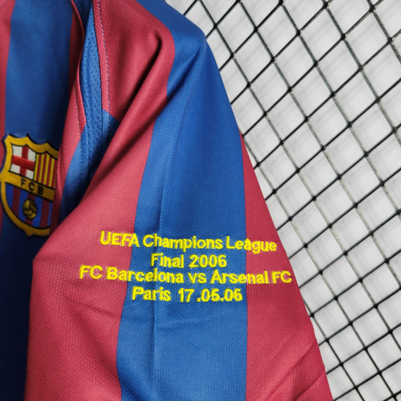 Camiseta Retro FC Barcelona 2005/06 UCL Final