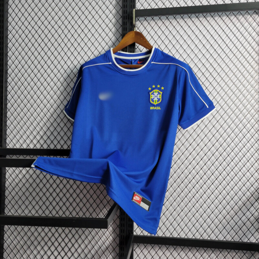 Camiseta Retro Brasil 1998 Visitante