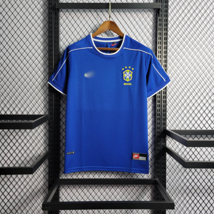 Camiseta Retro Brasil 1998 Visitante