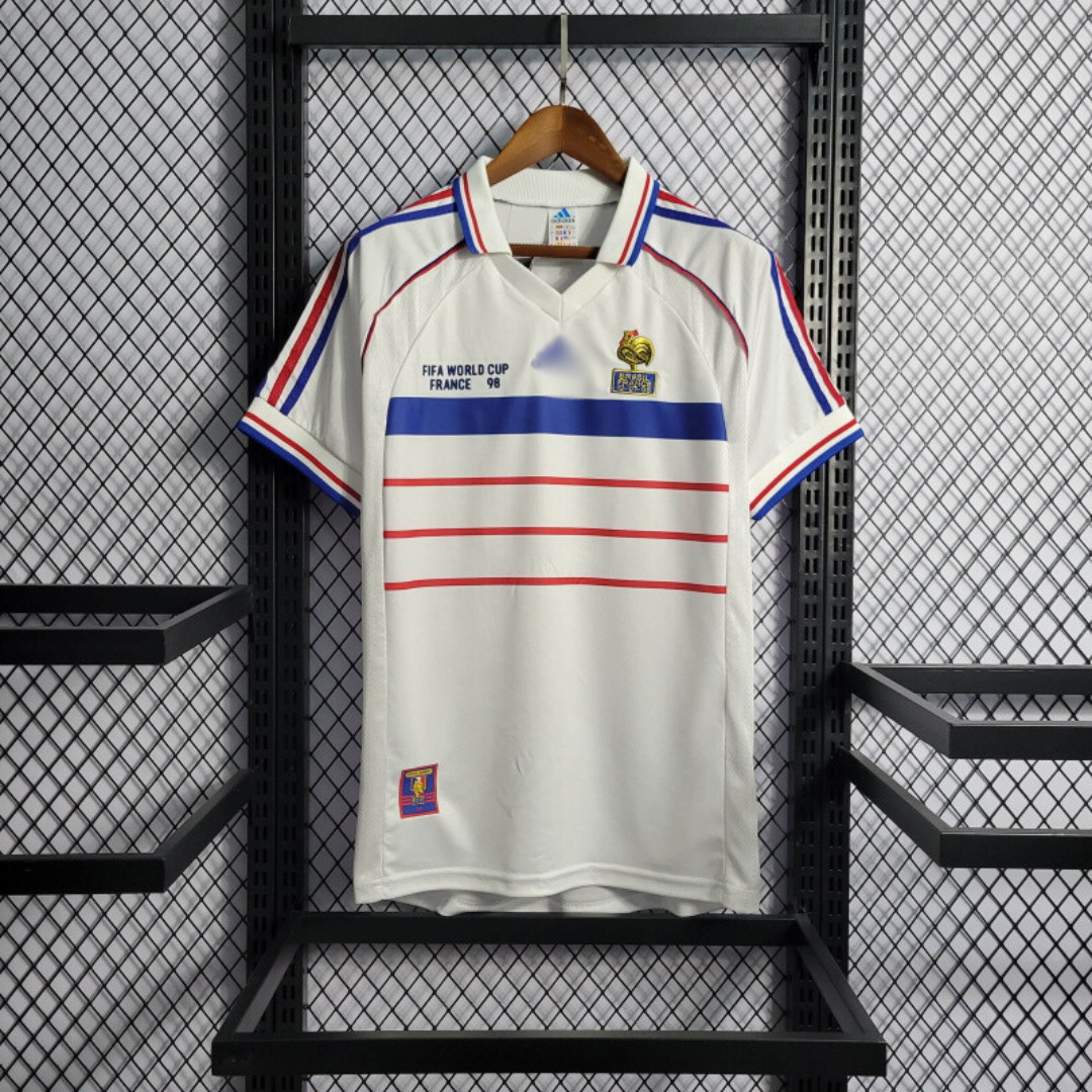 Camiseta Retro Francia 1998 Visitante