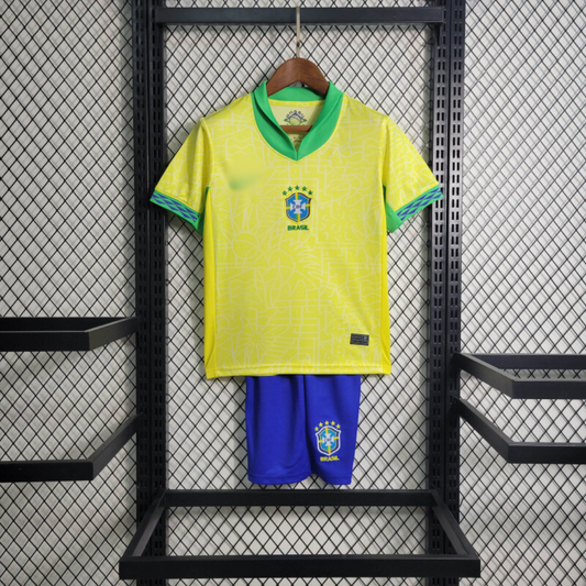 Equipación Brasil 2024/25 Local Niños