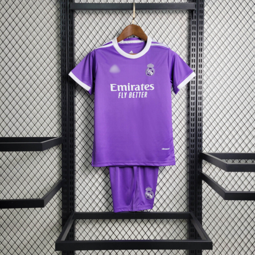 Equipación Retro Real Madrid 2016/17 Visitante Niños