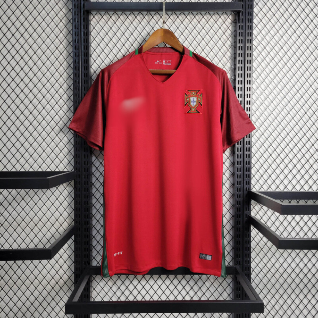 Camiseta Retro Portugal 2016