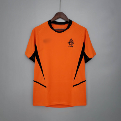 Camiseta Retro Países Bajos 2002