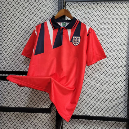 Camiseta Retro Inglaterra 1992 Visitante