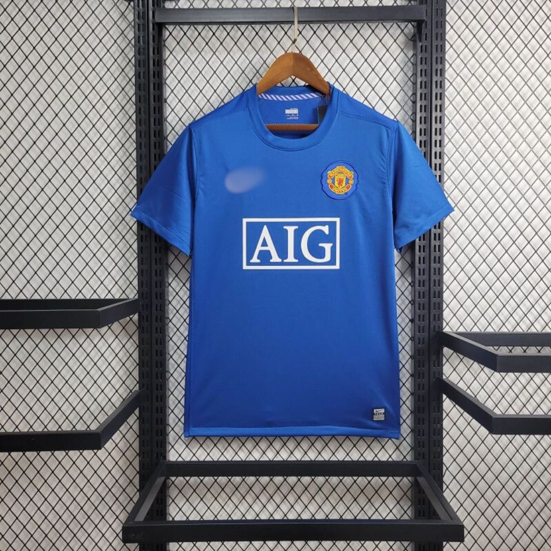 Camiseta Retro Manchester United 2008/09 Visitante