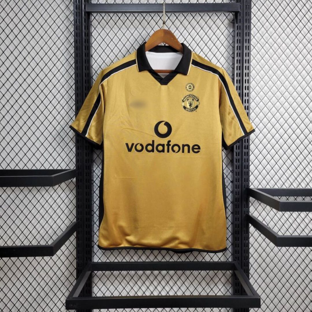 Camiseta Retro Manchester United 2001/02 Edición Especial Reversible