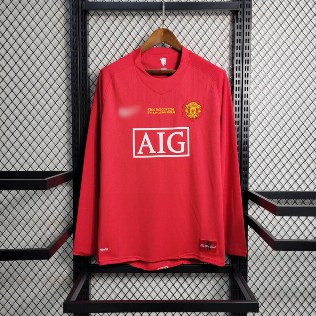 Camiseta Retro Manchester United 2007/08 UCL Final