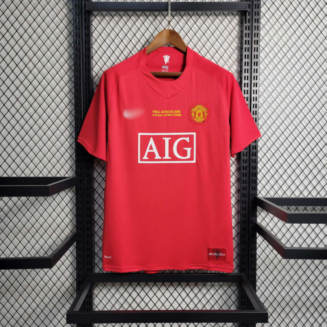 Camiseta Retro Manchester United 2007/08 UCL Final